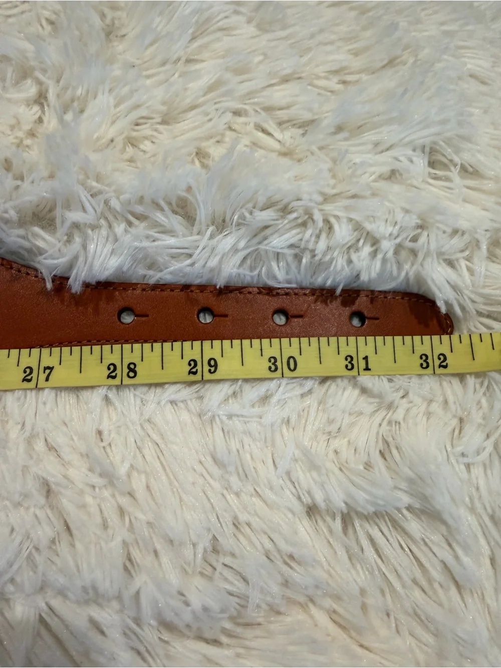 Anthropologie Wide Corset Leather Wrap Waist Belt Cedar Tan SIZE Small NEW